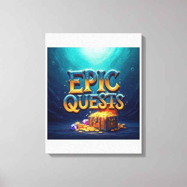 Lienzo Epic Quests (Anverso)