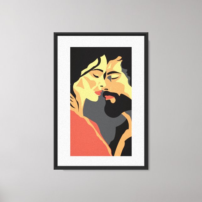 Lienzo Equilibrio Sagrado del Amor (Anverso)
