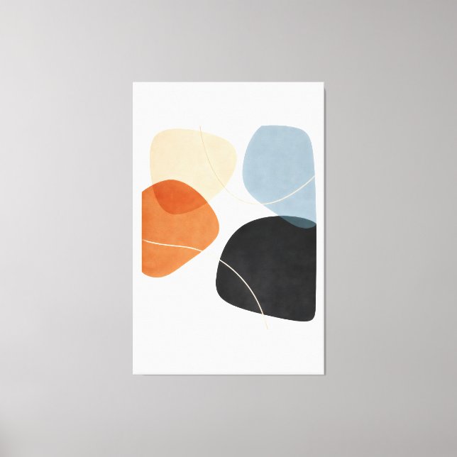 Lienzo Equilibrio Suave (Anverso)
