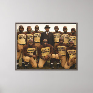 Lienzo Equipo de Fútbol New York Brown Bombers