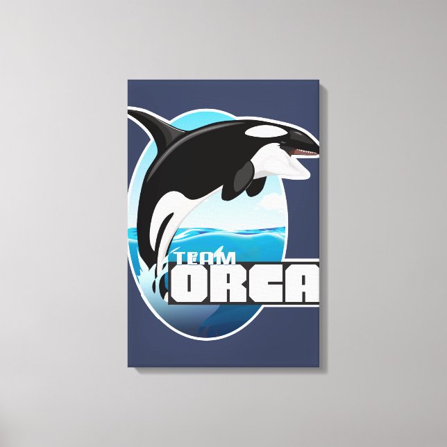 Lienzo Equipo Orca (Anverso)