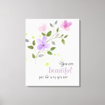 Eres hermosa como eres