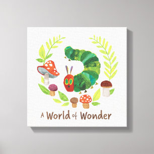 Lienzo Eric Carle   Un mundo de maravillas