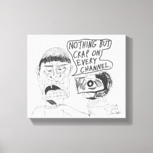 Lienzo Erica Crooks Comics 2024: Nada más que RAP en tele