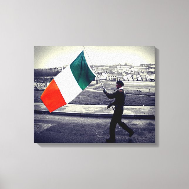 Lienzo Es Eireannach Me (Anverso)