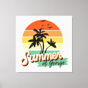Lienzo Es El Verano De George