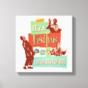 Lienzo Es un Festivus para el resto de nosotros