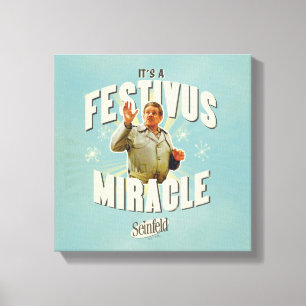 Lienzo Es un Milagro de Festivus