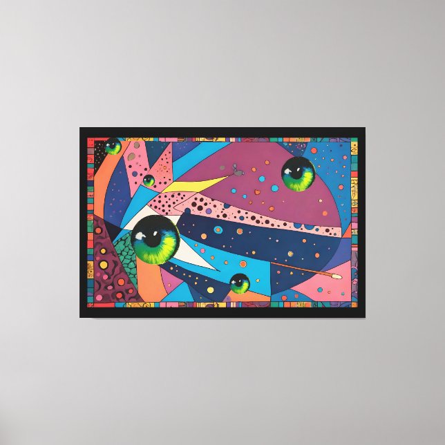 Lienzo Es un placer volver a verte - Ken Gage Art (Anverso)