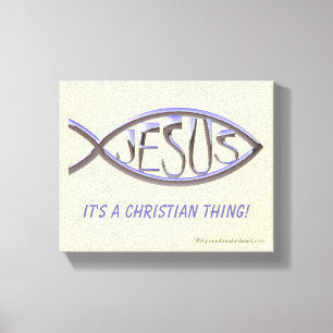 Lienzo Es una cosa cristiana