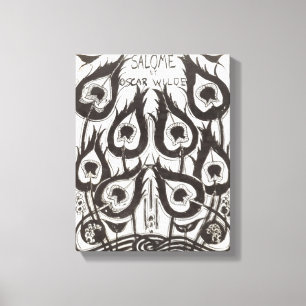 Lienzo Esbozo original para la portada de 'Salome' de Osc
