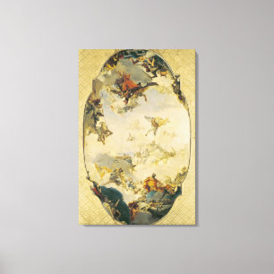 Lienzo Esbozo para la Apoteosis de la familia Pisani