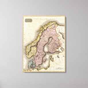 Lienzo Escandinavia 2