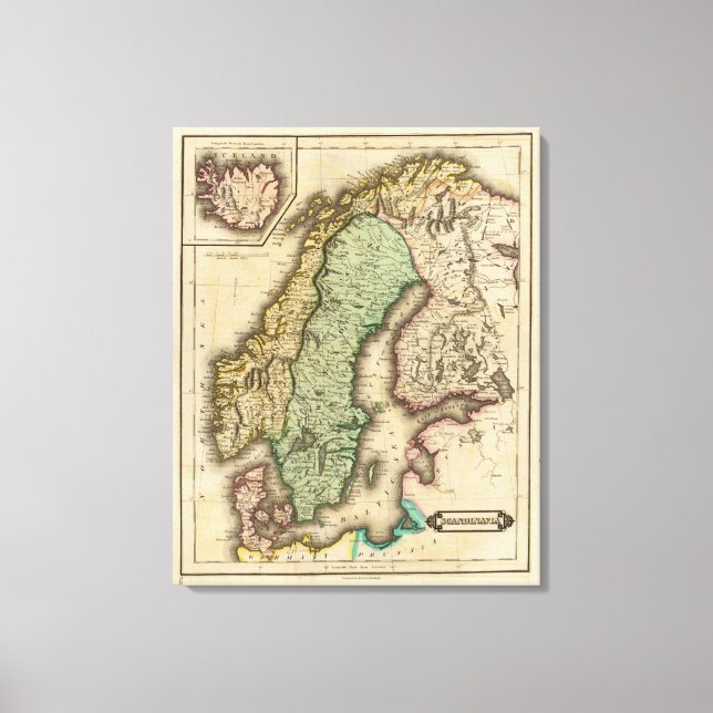 Lienzo Escandinavia 4 (Anverso)