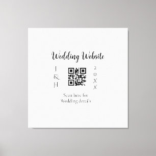 LIENZO ESCANEO DE SITIO WEB DE BODAS QR NOMBRE DE PAREJA 