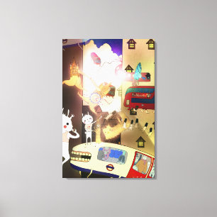 Lienzo Escape 2013 de la ciudad