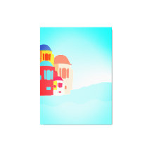 Escape costero colorido