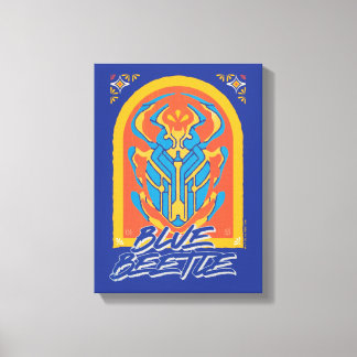 Lienzo Escarabajo Azul Scarab Talavera Gráfico