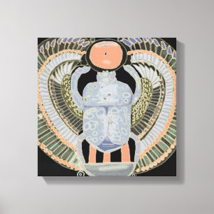 Lienzo Escarabajo santo del escarabajo