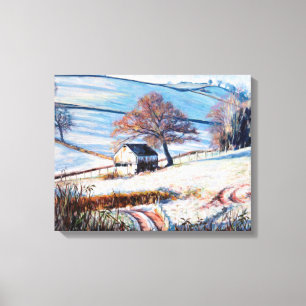 Lienzo Escarcha de invierno 2009