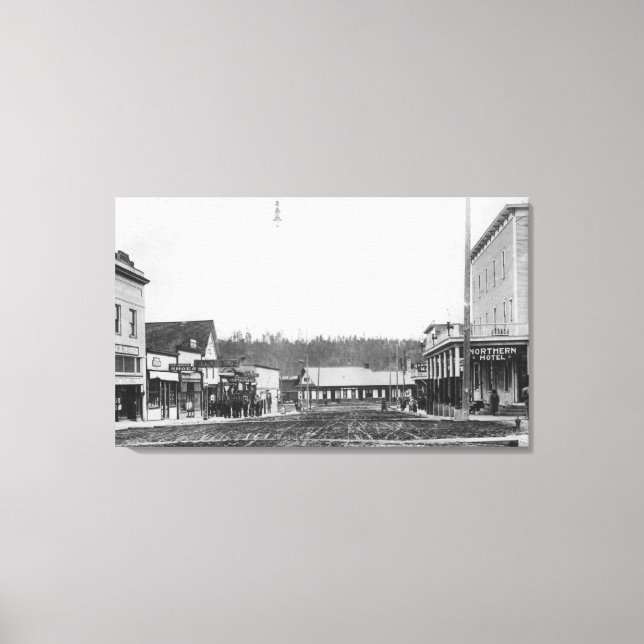 Lienzo Escena callejera nº 1 (Anverso)