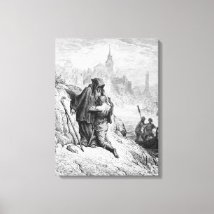 Lienzo Escena "de la escarcha del marino antiguo" 2