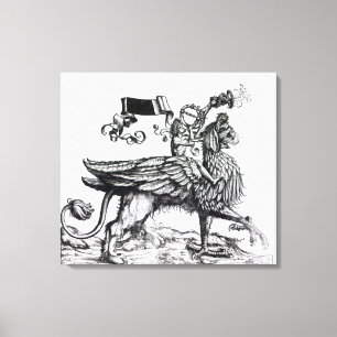 Lienzo Escena de la procesión triunfal de Maximiliano