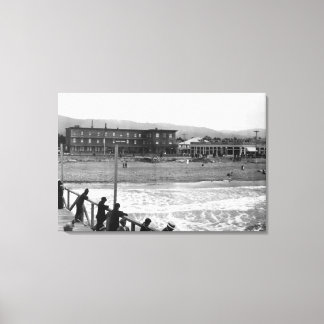Lienzo Escena de playa en la costa, fotografía de Oregón