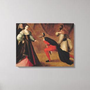 Lienzo Escena de una reproducción