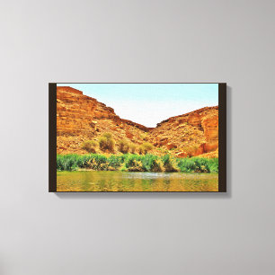 Lienzo Escena de Wadi Namar