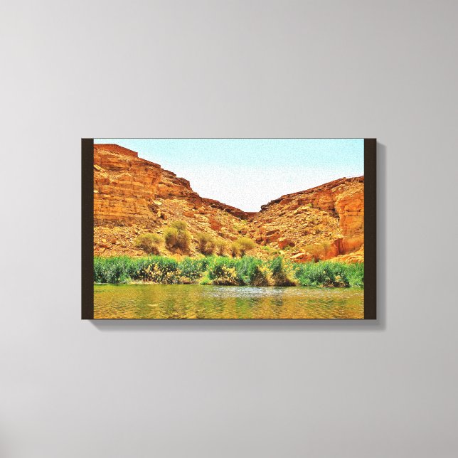 Lienzo Escena de Wadi Namar (Anverso)