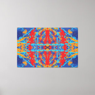 Lienzo Escena del crimen intracelular 63x42