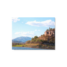 Escena Serena en Lake Pleasant cerca de Phoenix, A