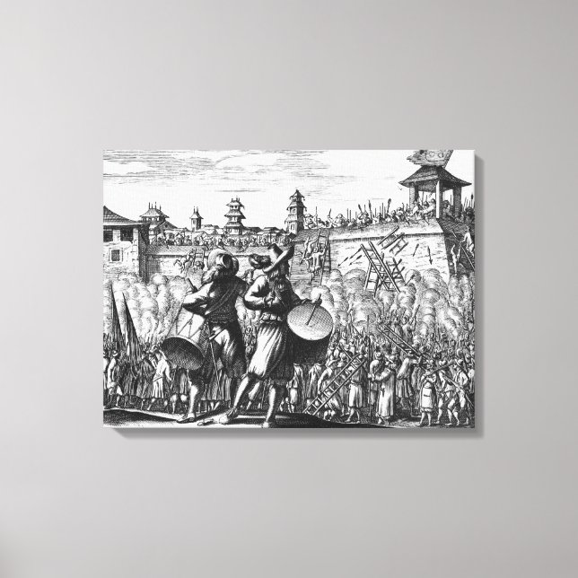 Lienzo Escenario de batalla (Anverso)
