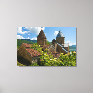 Lienzo Escenario de fortaleza Ananuri