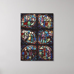 Lienzo Escenas a partir de la vida de San Juan Bautista