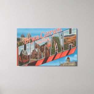 Lienzo Escenas grandes de la letra