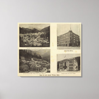 Lienzo Escenas, Wallace, Idaho