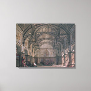 Lienzo Escenografía para el acto III del juego 'Henry