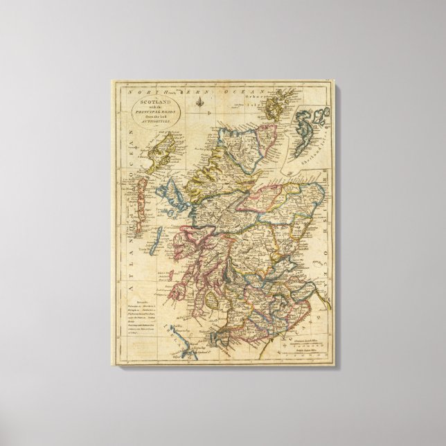 Lienzo Escocia 8 (Anverso)