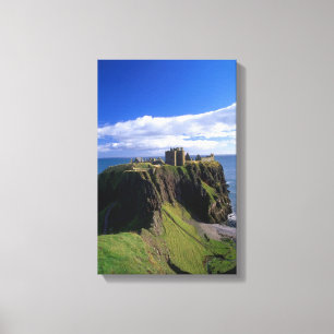 Lienzo Escocia, Aberdeen Castillo de Dunnotar.