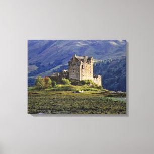 Lienzo Escocia, Highland, Wester Ross, Eilean Donan