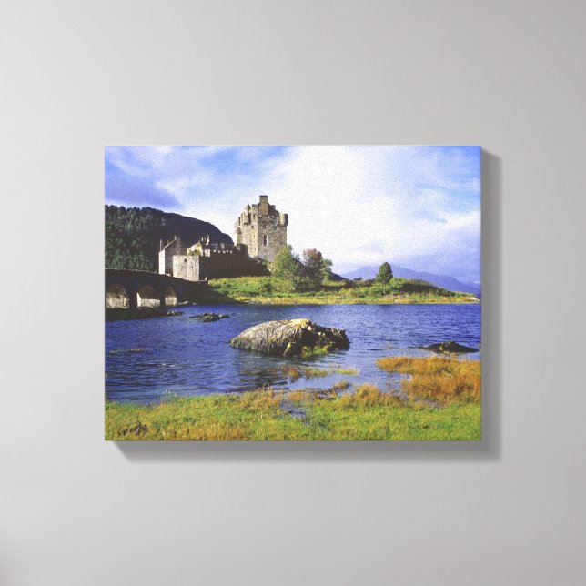 Lienzo Escocia, Highland, Wester Ross, Eilean Donan 3 (Anverso)