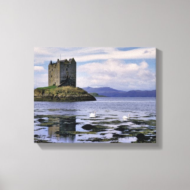 Lienzo Escocia, Highland, Wester Ross, Stalker (Anverso)