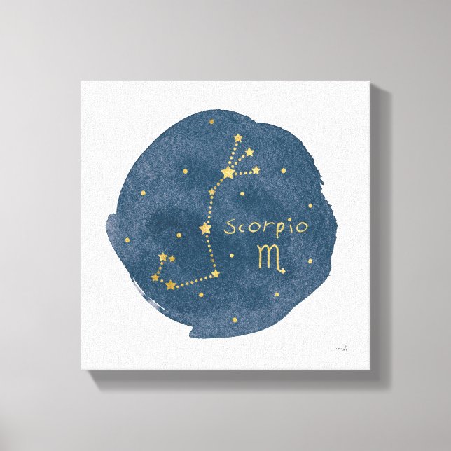 Lienzo Escorpio (Anverso)