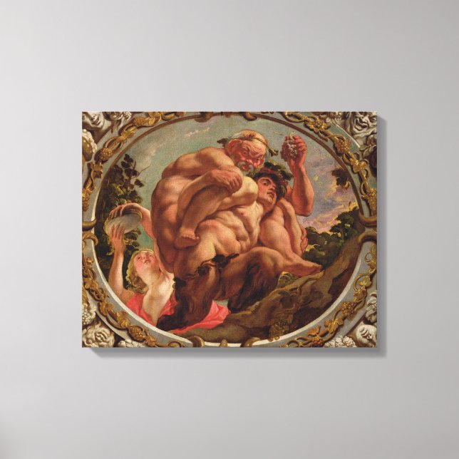 Lienzo Escorpio, de los Rótulos del Zodiaco (Anverso)