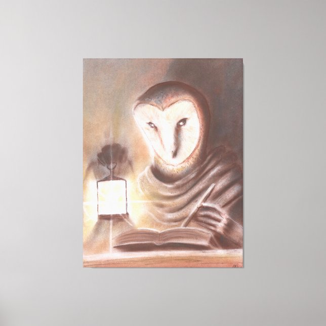 Lienzo Escriba Stretched Canvas Print (Anverso)