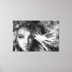 Lienzo Escrito por el viento