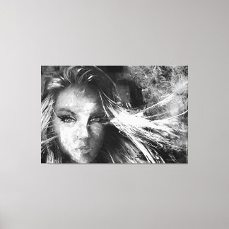 Lienzo Escrito por el viento