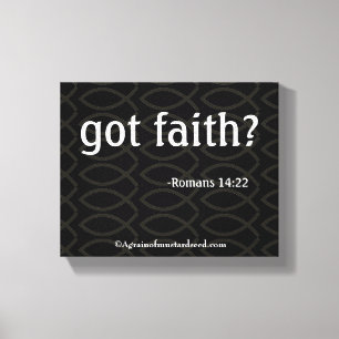 Lienzo Escritura bíblica Inspiradora